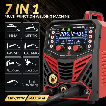 Airmeimei 110V 140A 3-in-1 MIG Welder Set