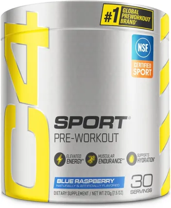 C4 Sport 7.4oz Fruit Punch Pre Workout Powder