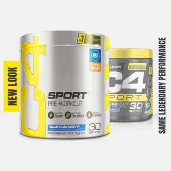 C4 Sport 7.4oz Fruit Punch Pre Workout Powder