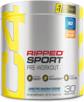 C4 Sport 7.4oz Fruit Punch Pre Workout Powder