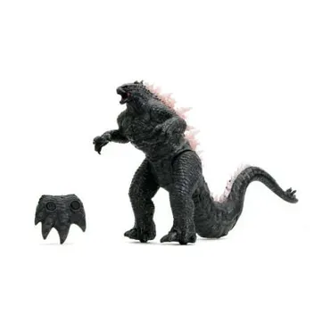 Jada Toys Godzilla X Kong: Heat-Ray Breath Godzilla Remote Control Figure Toy