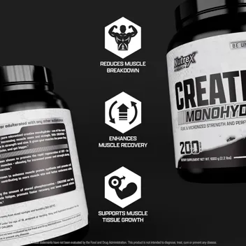 PRICE DROP! Nutrex Research Creatine Monohydrate Powder (Unflavored)