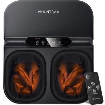 Mountrax Shiatsu Foot Massager with Heat & Remote (3 Color Options)