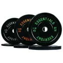 100lb Black Bumper Plate Set