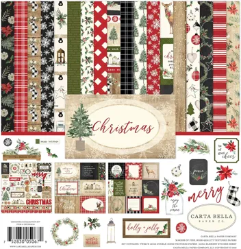 Carta Bella Paper Company Christmas Collection Kit paper