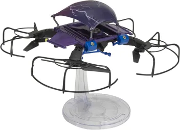 Fortnite Cloudstrike Glider Drone w/ 4" Skull Trooper Purple Glow Figure