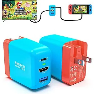 Mirabox 36W Switch Dock Charger for Nintendo Switch