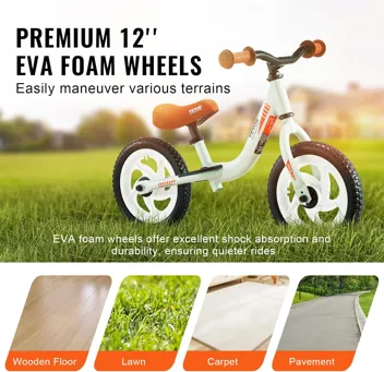 12" Aluminum Frame Toddler Balance Bike