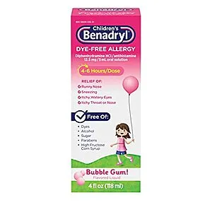 [S&S]: 4-Oz Children's Dye-Free Allergy Liquid Medication