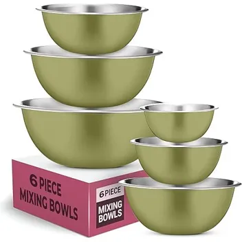 FineDine Stainless Steel Dishware Bowls