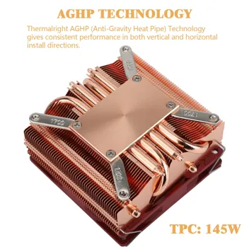 AXP90-X53 Full Cooper Low Profile CPU Cooler ITX