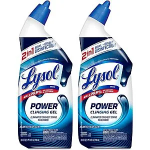 [S&S]: 24-Oz Lysol Toilet Bowl Cleaner Gel (Forest Rain Scent)