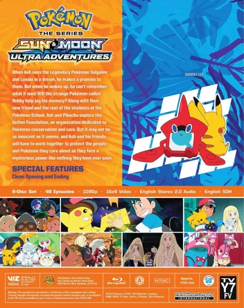 the Series: Sun & Moon Ultra Adventures (Blu-ray)