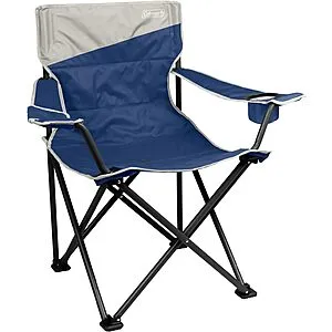 Big & Tall Quad Camp Chair (Supports 600-lbs, Blue)