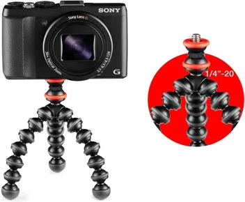 JOBY GorillaPod Starter Kit: Mini Flexible Tripod with Universal Smartphone Clamp