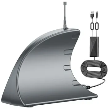 Wuminglu 980mi 4K Amplified Digital TV Antenna with 30ft Coax Cable