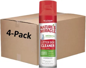 Nature's Miracle Litter Box Cleaner Foam