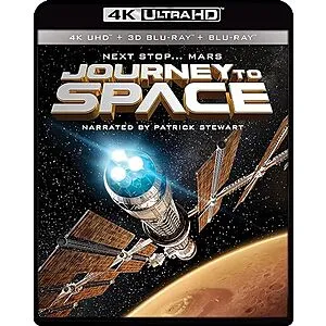 Journey to Space 4K + 3D (IMAX / 4K Ultra HD + Blu-ray 3D + Blu-ray)