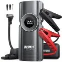 Buture 2500A Car Jump Starter with 150 PSI Tire Inflator (8.5 Gas, 8L Diesel)