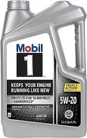 1 Advanced Full Synthetic Motor Oil 5W-20, 5 Quart