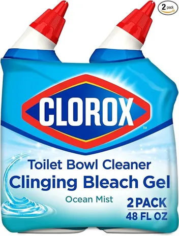 Clinging Bleach Gel 24oz Toilet Bowl Cleaner