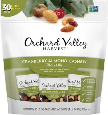 Valley Harvest 1oz Cran Nut Mix Multipack