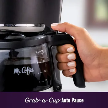 Programmable 5-Cup Coffee Maker w/ Carafe