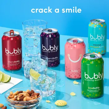 Bubly 12oz Sparkling Water 3 Flavor Variety Pack