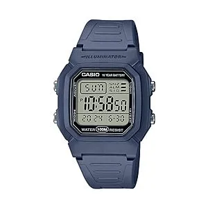 Illuminator 10-Year Battery Digital Watch W-800H-2AVCF