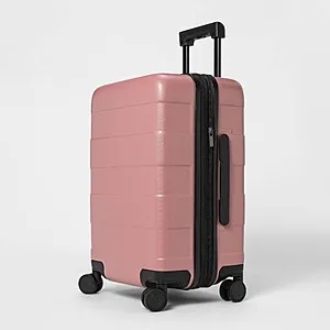 22.5" Hardside Carry On Spinner Suitcase (Various Colors)