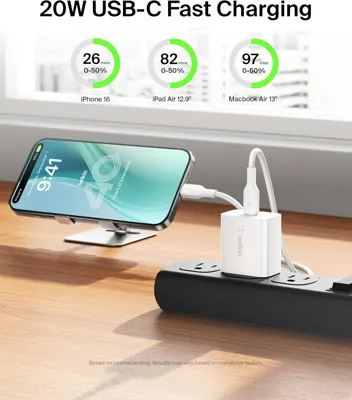 20W USB-C Foldable Wall Charger