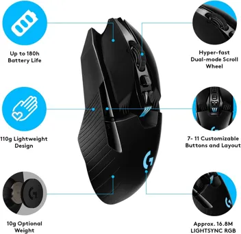 G903 LIGHTSPEED Wireless Gaming Mouse