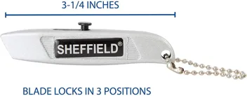 Sheffield 12245 Mini Retractable Utility Knife