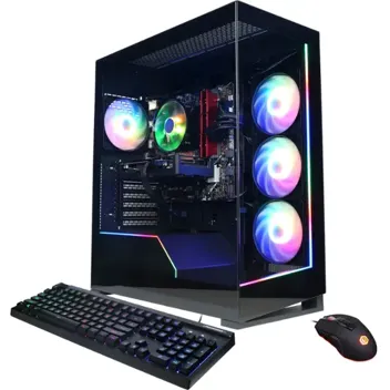 CyberPowerPC Gamer Master AMD Ryzen 7 5700 Desktop with GeForce RTX 4060 Ti Graphics