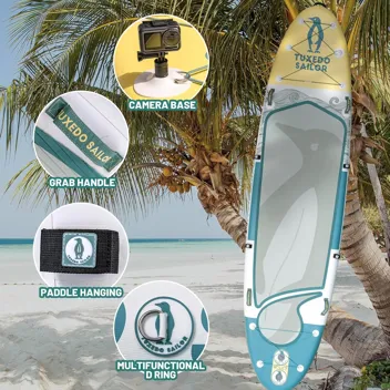 Inflatable Stand Up Paddle Board w/ Accessories