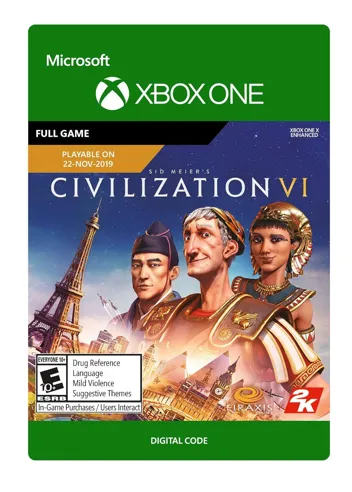 Sid Meier's Civilization VI Standard - [Xbox One Digital Code]