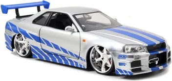 Jada Toys Fast & Furious Brian’s 2002 Nissan Skyline R34 Die-cast Car